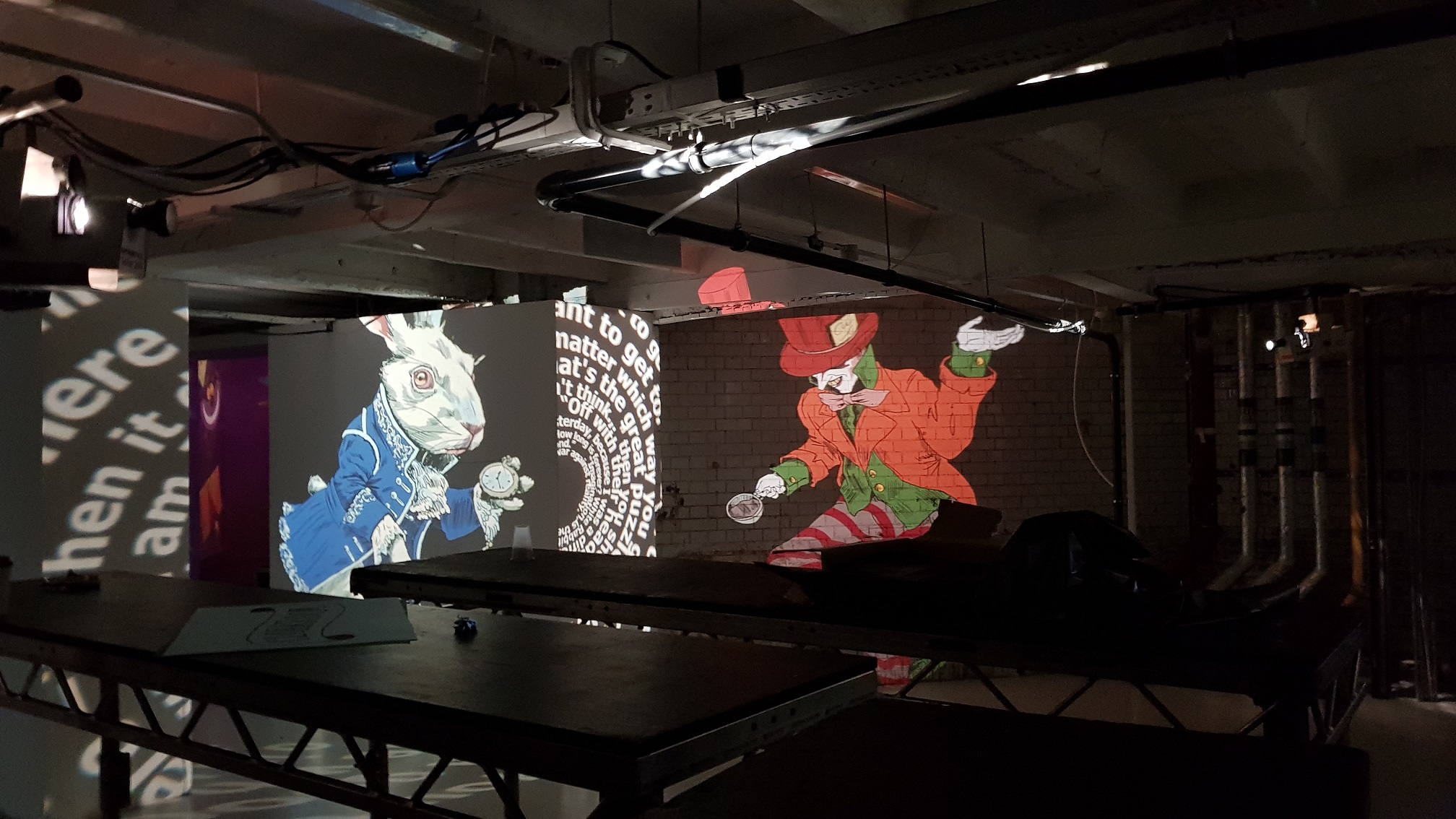 DOWN THE RABBIT HOLE WORD WHEELS